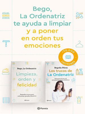 cover image of Pack La Ordenatriz (Limpieza, orden y felicidad + Los trucos de La Ordenatriz)